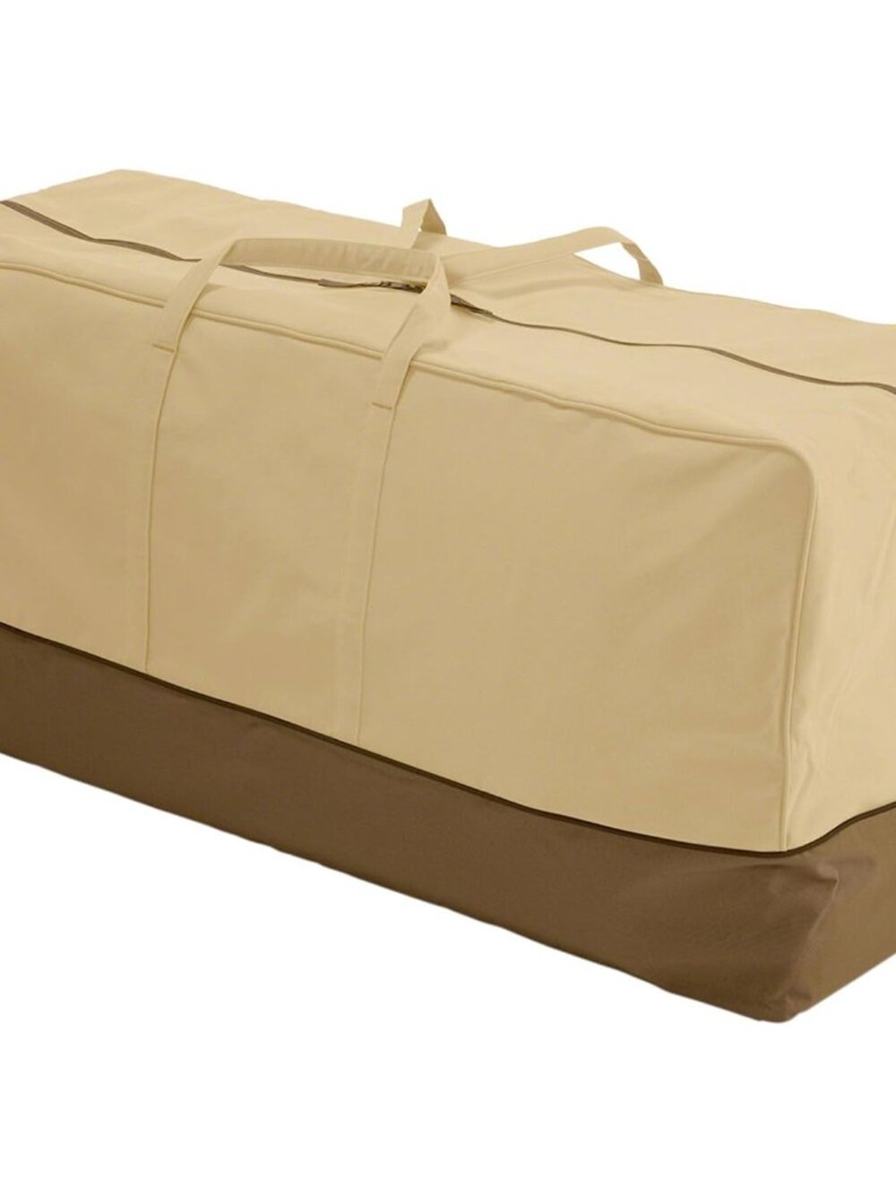 Veranda Water-Resistant 45.5 Inch Patio Cushion and Cover Storage Bag, Patio Fur